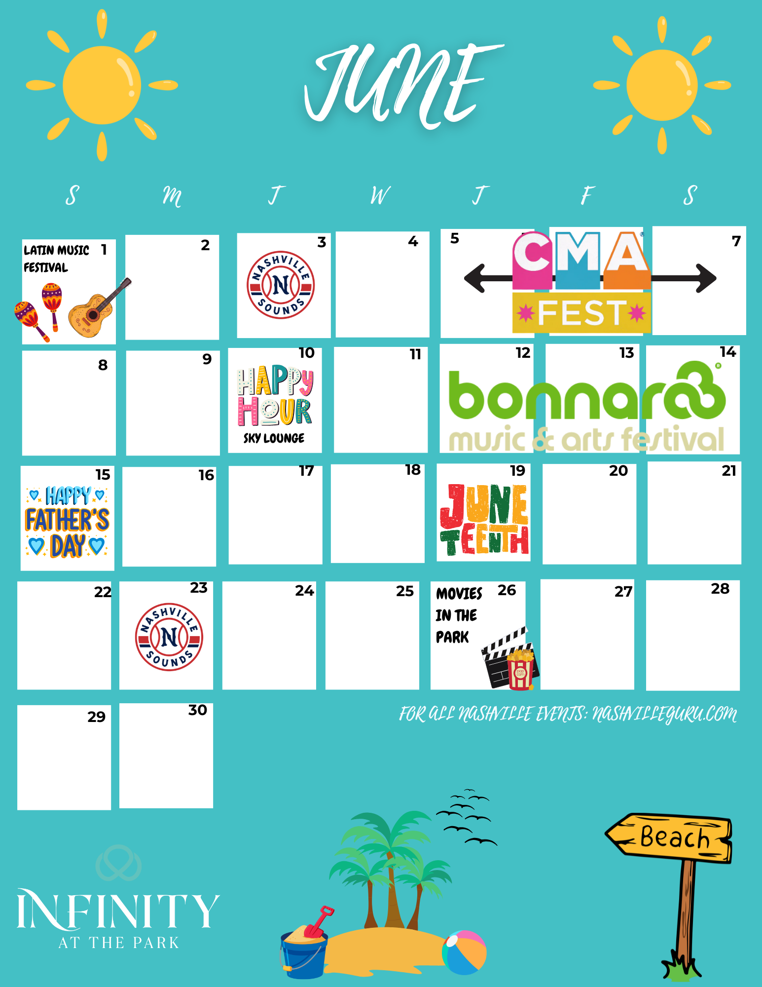 June Event Calendar