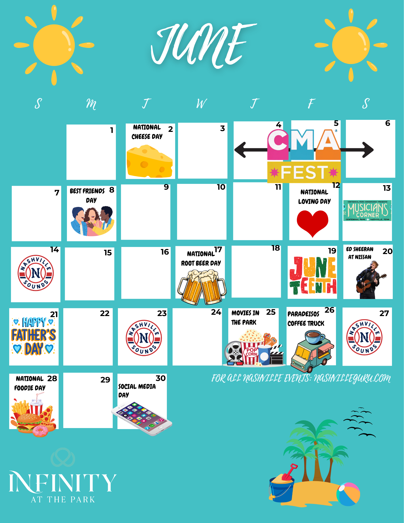 January Event Calendar